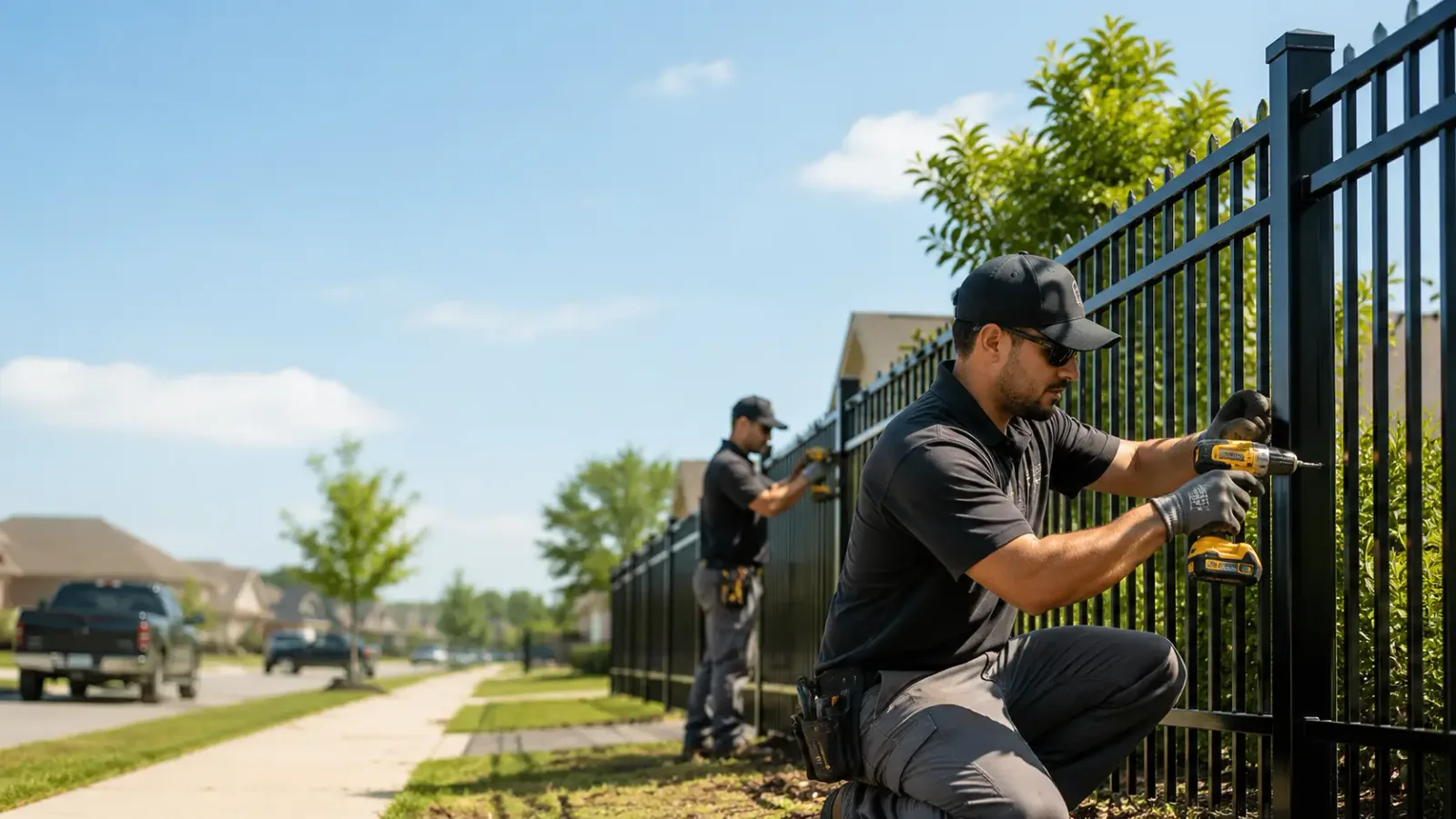 Metal Fence Installation in Burdine, KY
